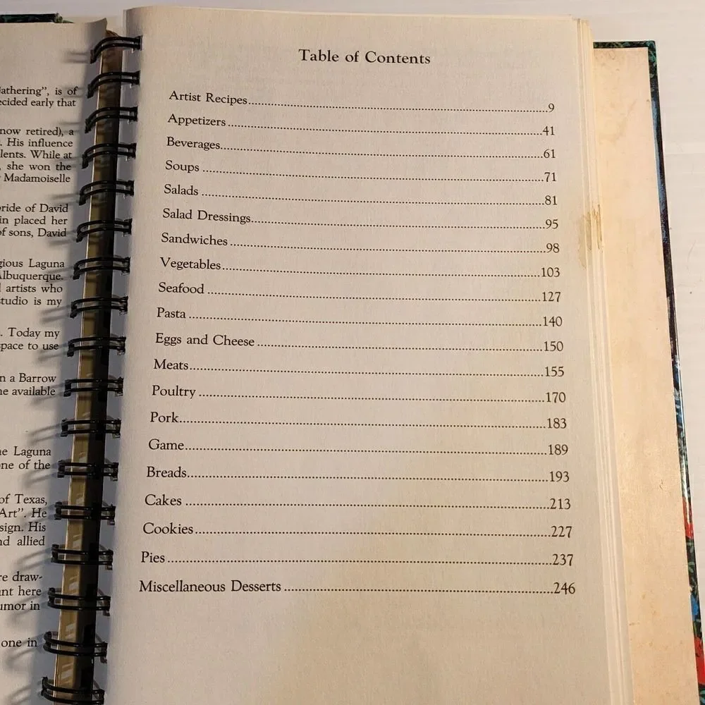 Sampler A Cookbook By The Womens Art Guild Of Laguna Gloria Art Museum First Ed